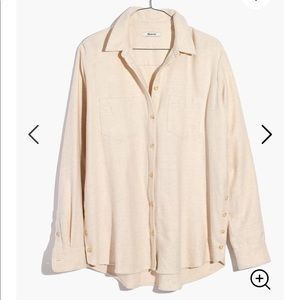 MADEWELL | Flannel Oversized Ex-Boyfriend Shirt